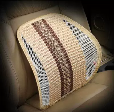 Dual Protection for Neck and Lumbar — Headrest - 1-beige-waistrest