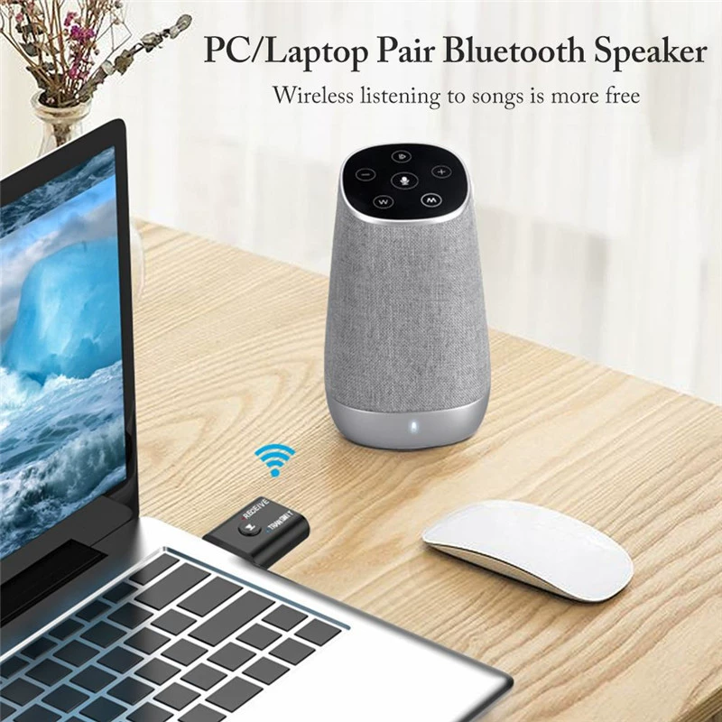 TR6 2 в 1 USB беспроводной Bluetooth адаптер BT5.0+ED RAD2P 10 м