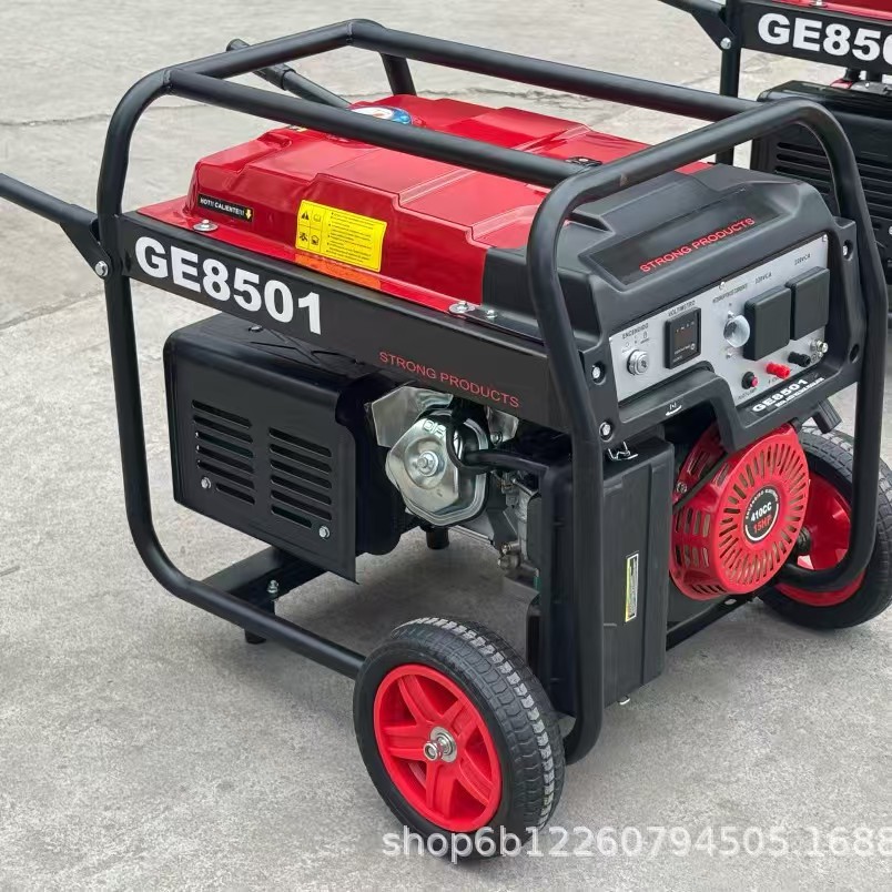 本田款外贸批发6KW220V 15HP汽油发电机 跨境出口大功率法电机