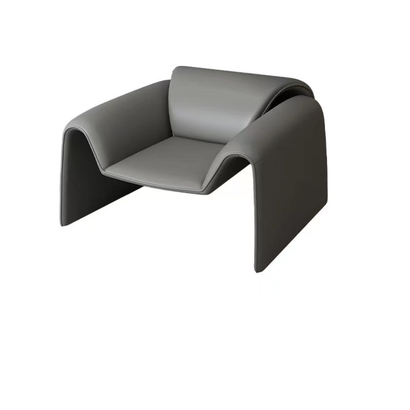 Кресло-диван Zuozuo Sofa молочная кожа