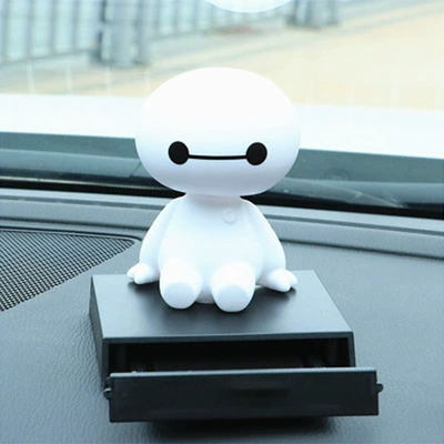 car creative decoration white shaking: Car ornaments
