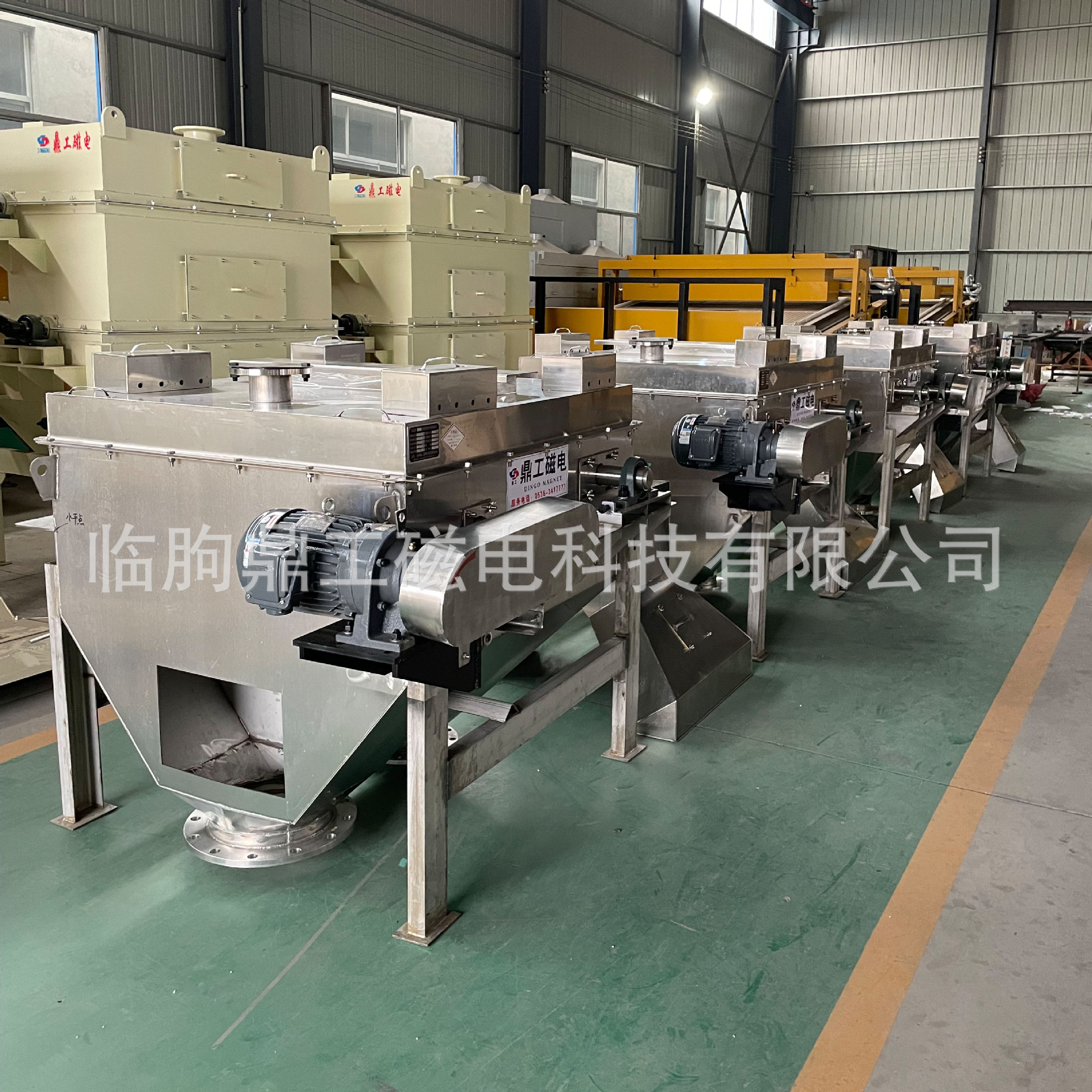 【高岭土磁选机】新型超强磁磁选机厂家鼎工磁电 处理量大