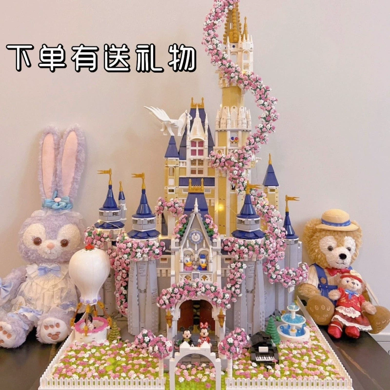 Disney, конструктор, умная игрушка, замок для принцессы, новая коллекция, подарок на день рождения