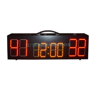 Portable Score Screen for Ball Games, Desktop Satchel Digital Score Screen, Referee Game Time Sections