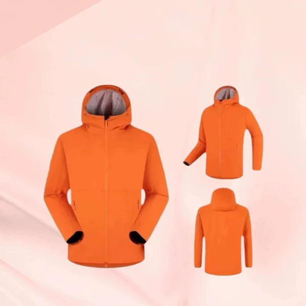 Hong Kong Style Unisex Sports Outdoor Windbreaker Nylon Blend Summer Sun Protection Quick-Dry Hooded Lightweight Jacket