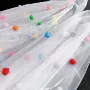 女童手工民国立体毛球