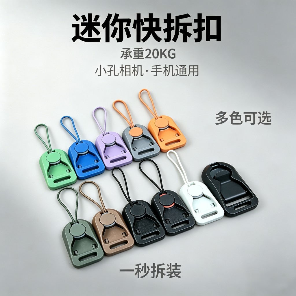 Thin Strap Mini Quick-Release Buckle for Dslr Camera, Quick-Release Buckle Combination Buckle, Strap Buckle, Shoulder Strap Buckle, Camera Shoulder Strap