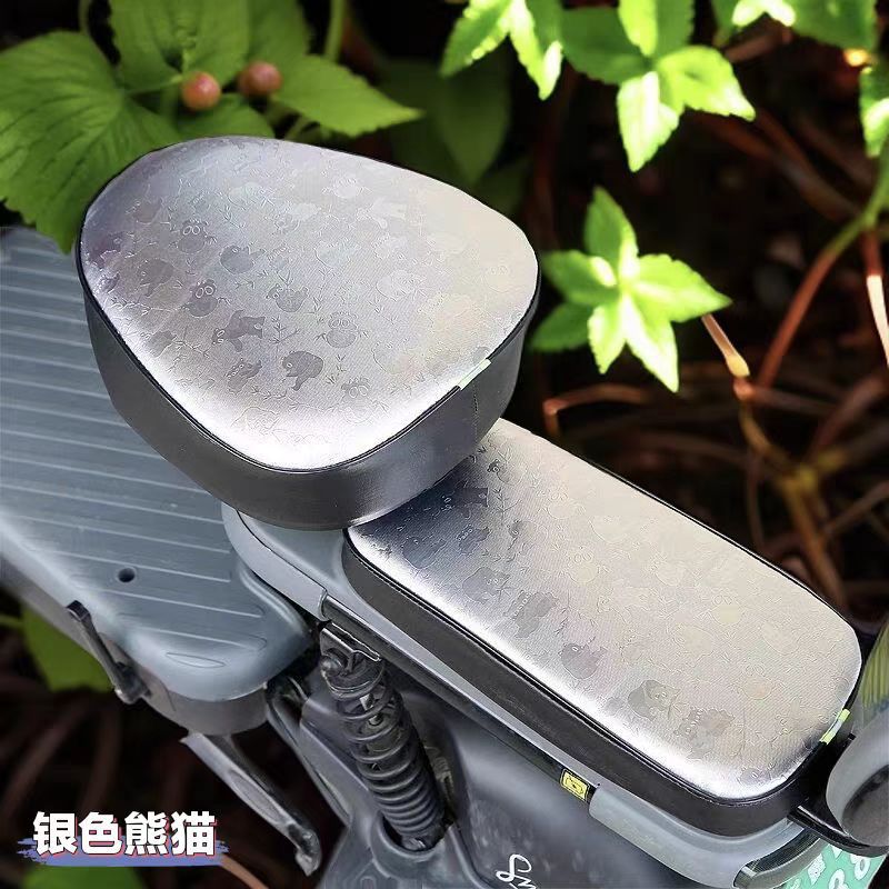 cubierta de asiento de automóvil eléctrico a prueba de lluvia y protección solar cubierta de cuero cubierta de asiento de baterías de dos ruedas cubierta de asiento cubierta de aislamiento térmico universal de cuatro estaciones