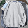 Double-sided sweatshirt, scarf suitable for men and women, 300 gram, round collar, long sleeve, loose fit, plus size