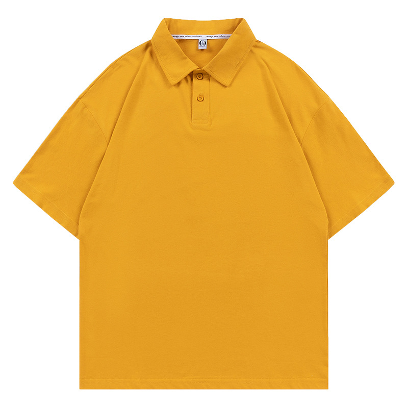 7A antibacteriano cuatro cierre Solona marca de moda con solapa de manga corta polo ropa de trabajo camisa cultural ropa personalizada