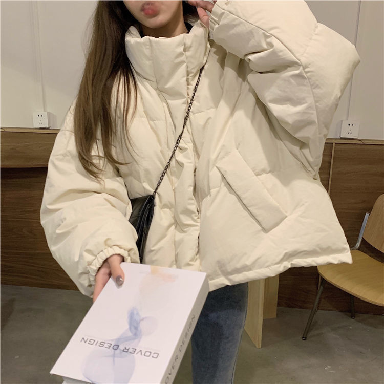Women's Winter Coat Thickened Warm Padded Jacket Korean Style_voghion.com
