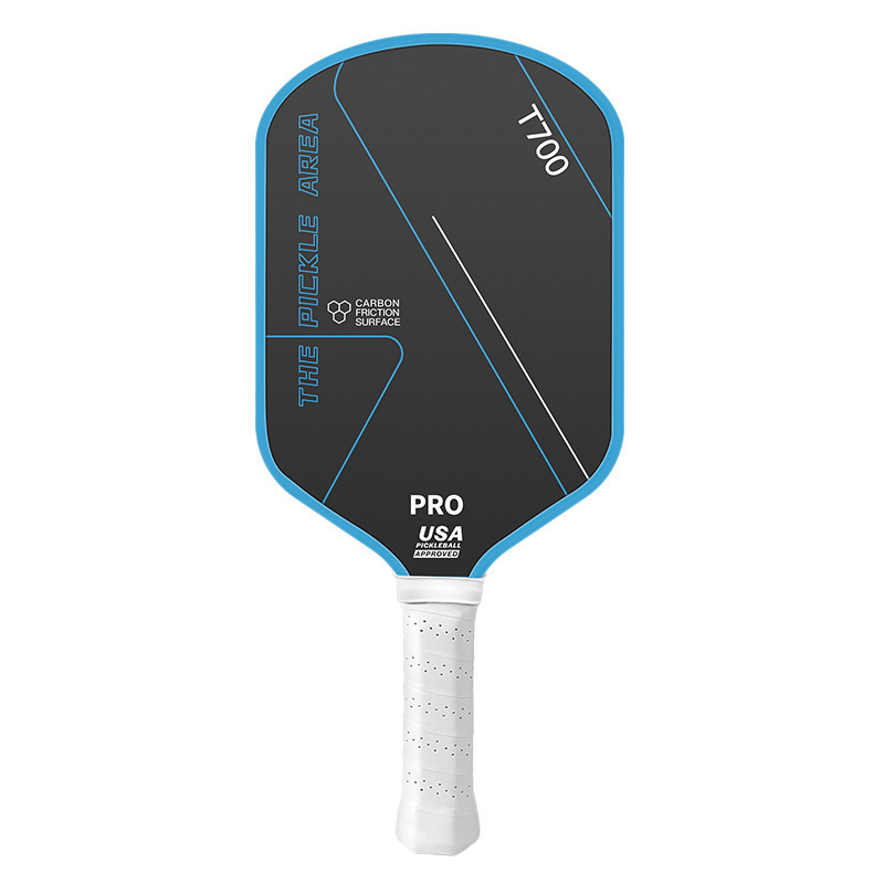 T700 Matte Carbon Fiber Pickleball Racket Is Suitable for Customizing for Advanced Pickleball Players