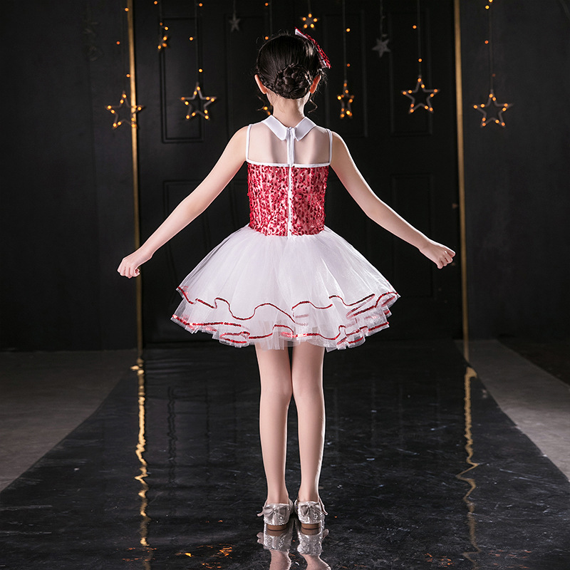 Children's children dance costumes girls bitter fleabane bitter