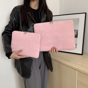 New Simple Pure Color iPad Protective Case Computer Tablet Cosmetics Bag Can Add Logo Anti-Fall Computer Protective Case