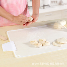 透明硅胶揉面垫食品级加厚5mm烘焙垫面板家用和面板硅胶垫擀面垫