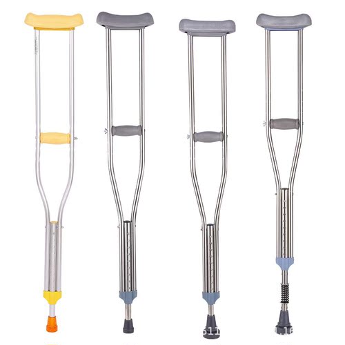 Elderly people's crutches, fracture braces, anti-slip underarm crutches, double crutches for young people, walking sticks, medical assistive walking poles, walking aids