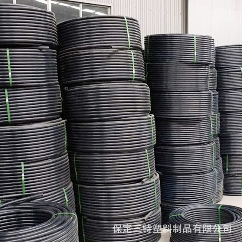 HDPE穿线管 监控路灯穿线管 黑色pe光纤光缆穿线盘管 PE给水盘管