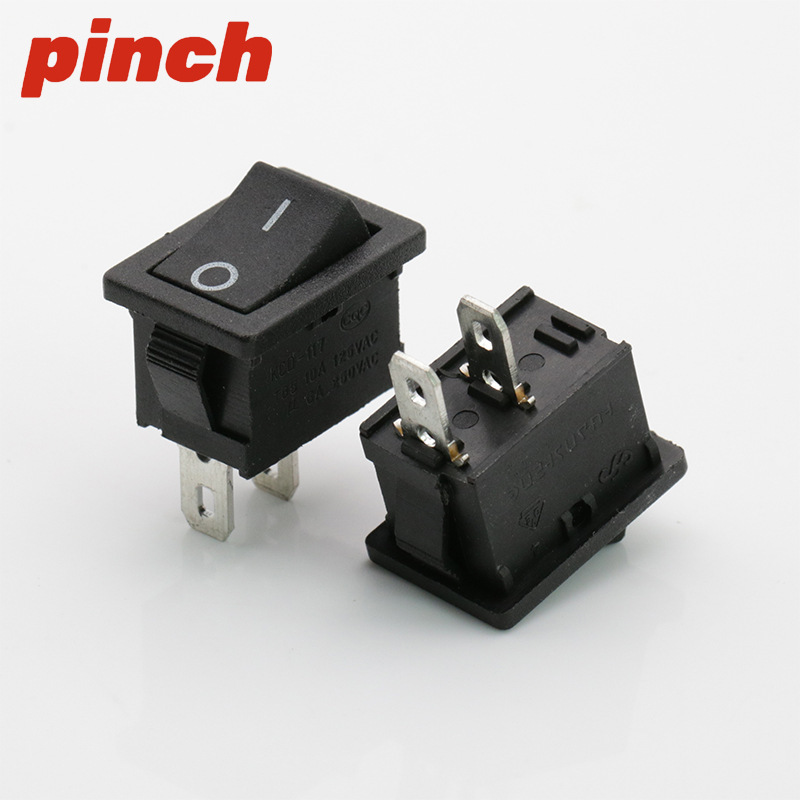 KCD1小型船型スイッチ3a 6a 250v 6足3段234足2段ライト付き浄水器電子船型反り板|undefined