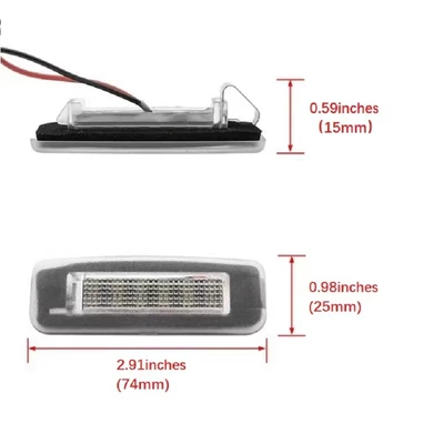 Plate Light, License plate lamp