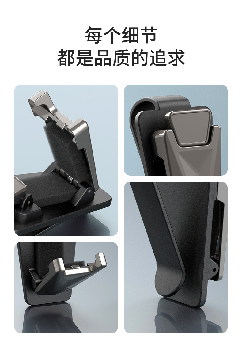 New Metal Car Glasses Clip Car Sun Visor Storage Clip Multifunctional Sunglasses Placement Rack Car Supplies