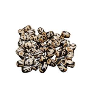 tamago瑪瑙 如意蓮花天珠 9-138 小年份天然黃瑪瑙九眼天