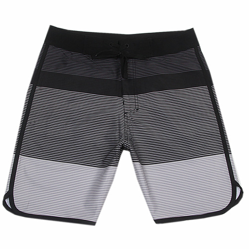 Men's 2024 New 4-Way Stretch Waterproof Beach Shorts - No Logo Plain Athletic Surf Shorts - Customizable with Logo
