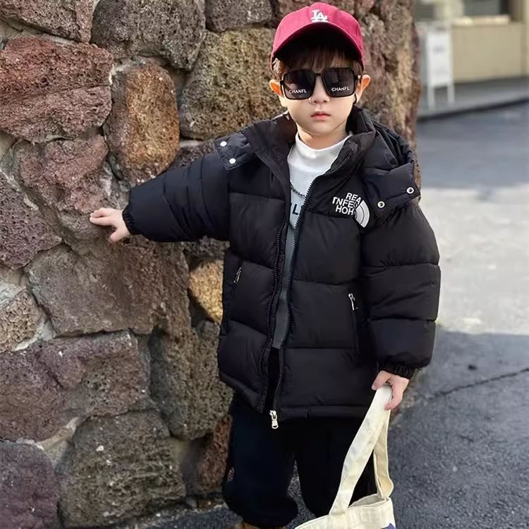 Algodón para niños grueso invierno nuevo chaqueta de algodón caliente chaqueta de invierno de niñas chaqueta de algodón