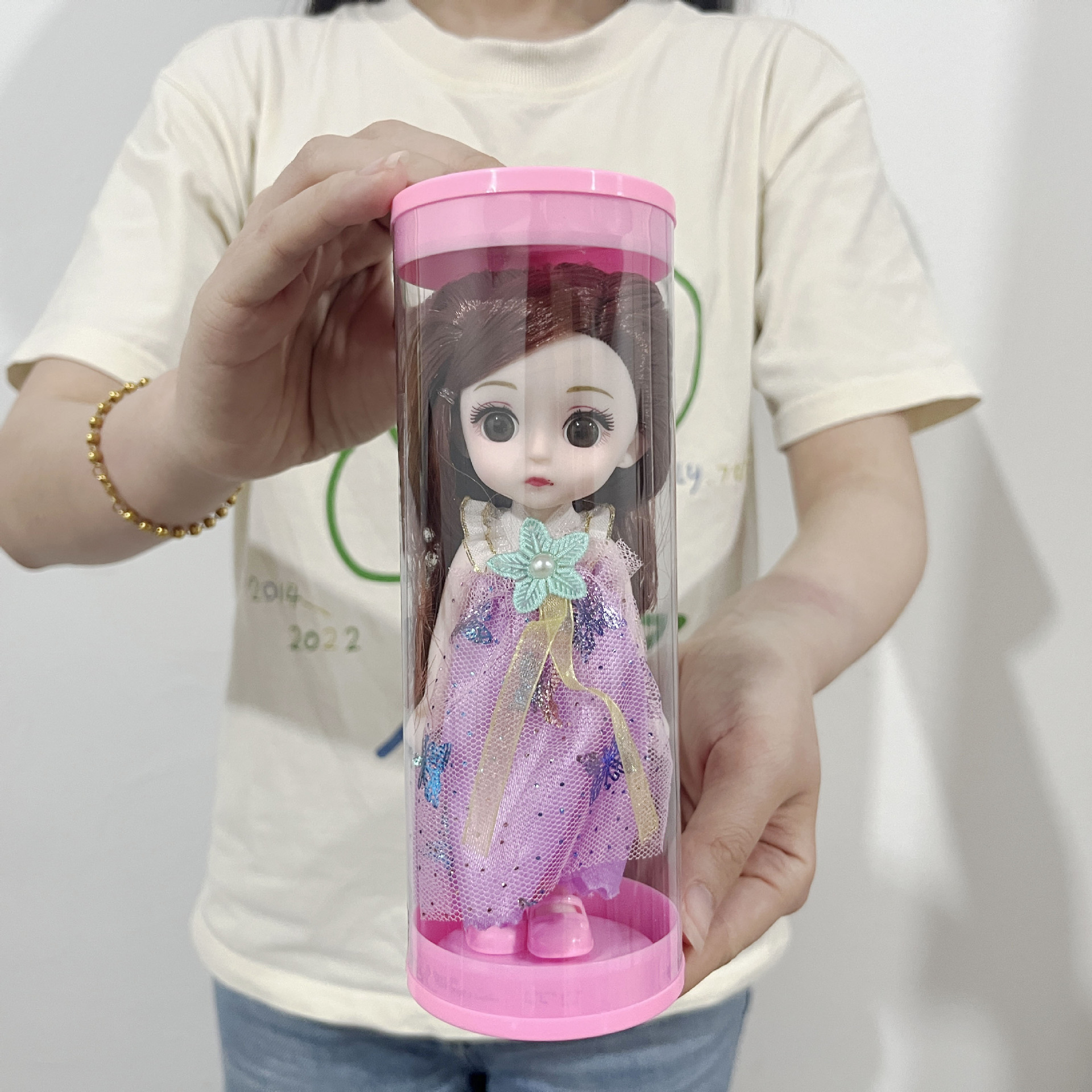 인형 공주 세트 로리 작은 바비 인형 어린이 소녀 장난감 관절 인형 유치원 선물