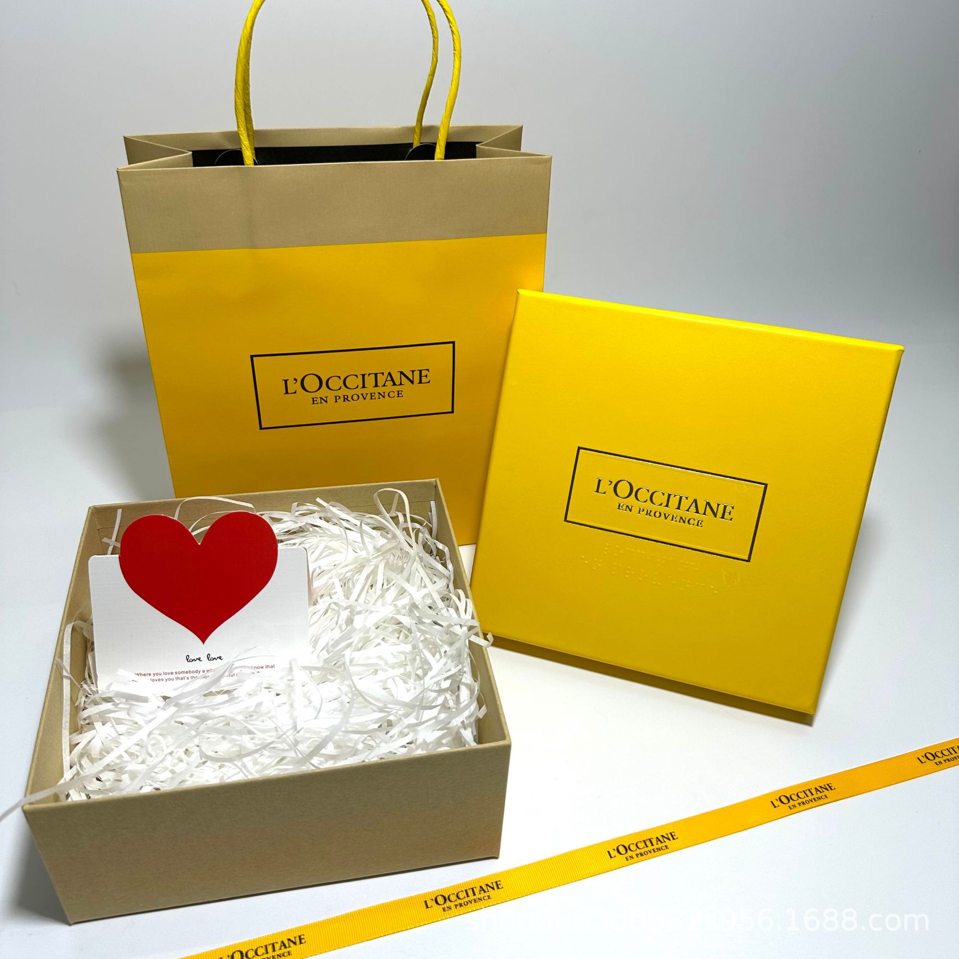 欧舒单护手霜身体乳礼品包装盒手提袋送礼纸盒购物手挽袋牛皮纸袋