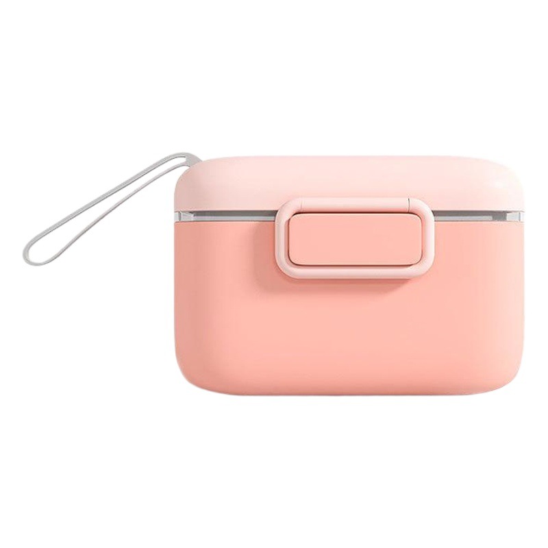 Almacenamiento sellado bebé leche en polvo caja de gran capacidad embalaje arroz en polvo sellado tarro portátil bebé arroz en polvo caja