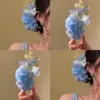 Genuine blue hairgrip