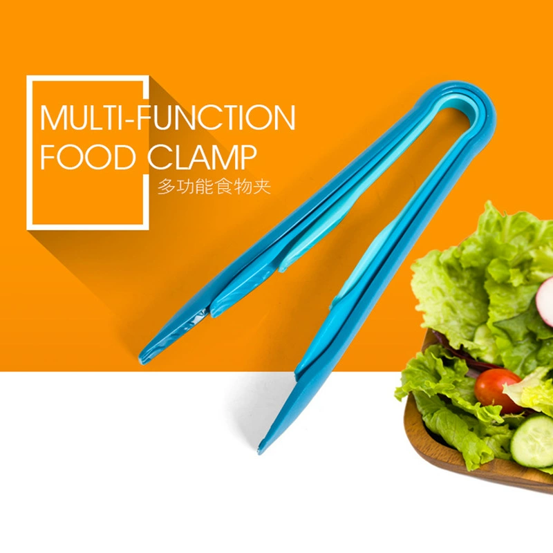 Набор пластиковых щипцов для продуктов, (跨境 торговля), три цвета