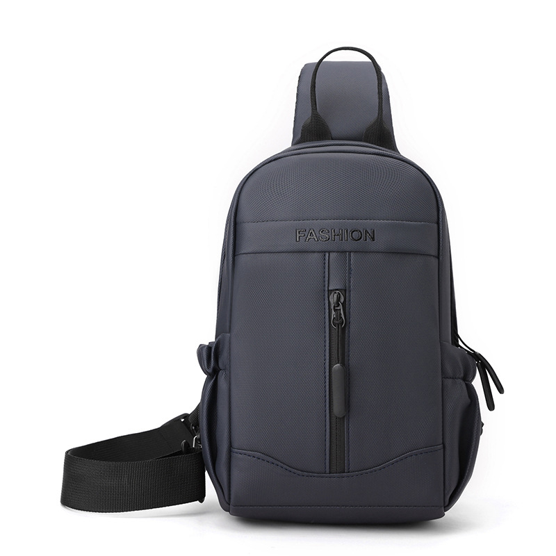 Comercio exterior nuevo bolso de pecho de hombre, moda simple de viaje, bolso de hombro portátil, bicicleta deportiva portátil, bolso de mochila universal