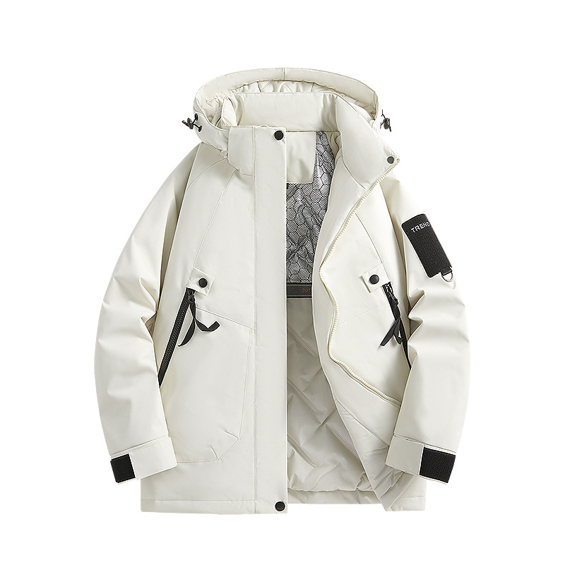 남성 상아 화이트