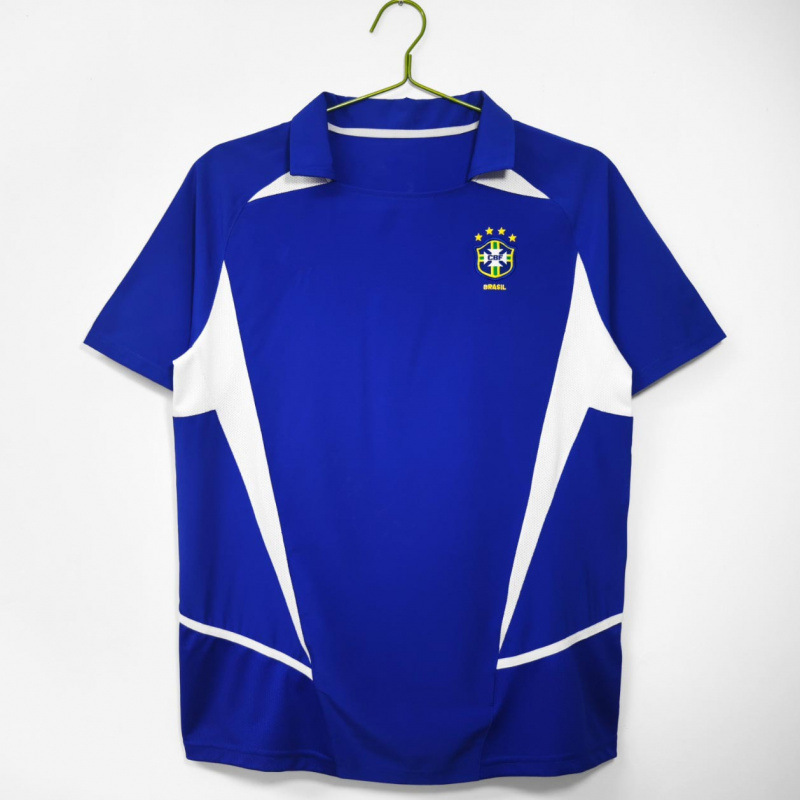 Colección de fútbol retro popular Argentina Alemania Inglaterra Brasil Copa Mundial de fútbol de manga corta