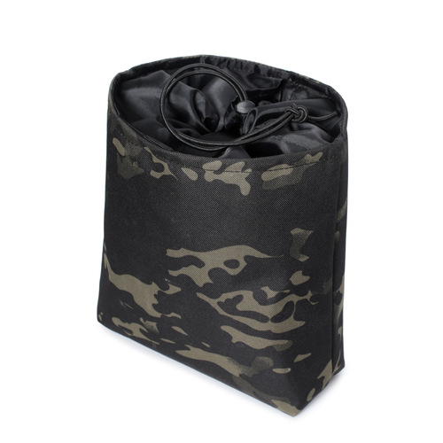 Tactical folding recycling bag, miscellaneous storage bag, Molle accessory hanging bag, outdoor sports multi-functional small waist bag