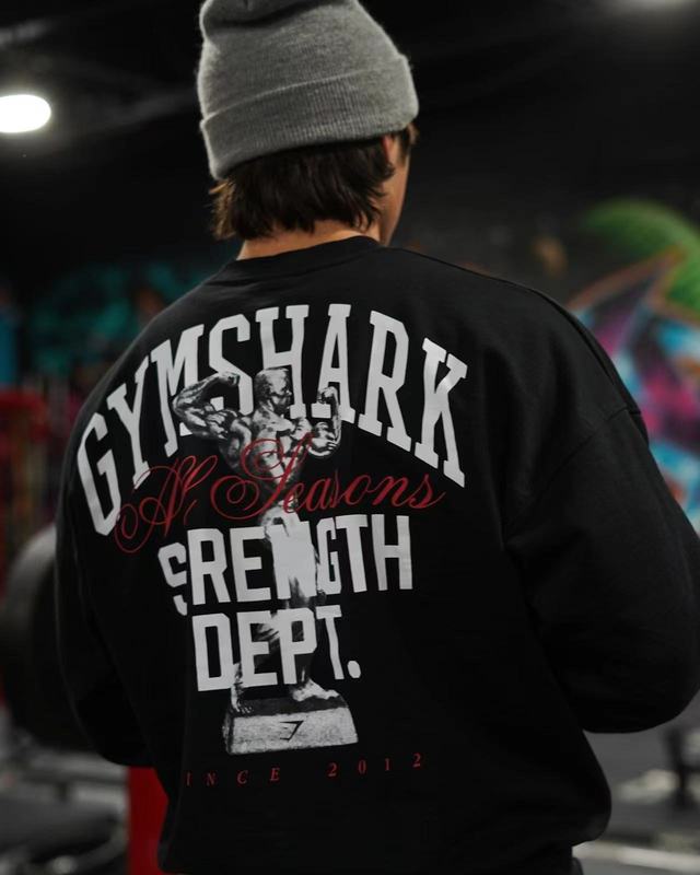 2025クロスボーダー漫画トレンドホットスタイルハンサムGYMSHAPKプリント半袖Tシャツ夏のトレンドブランドラウンドネックトップ|undefined