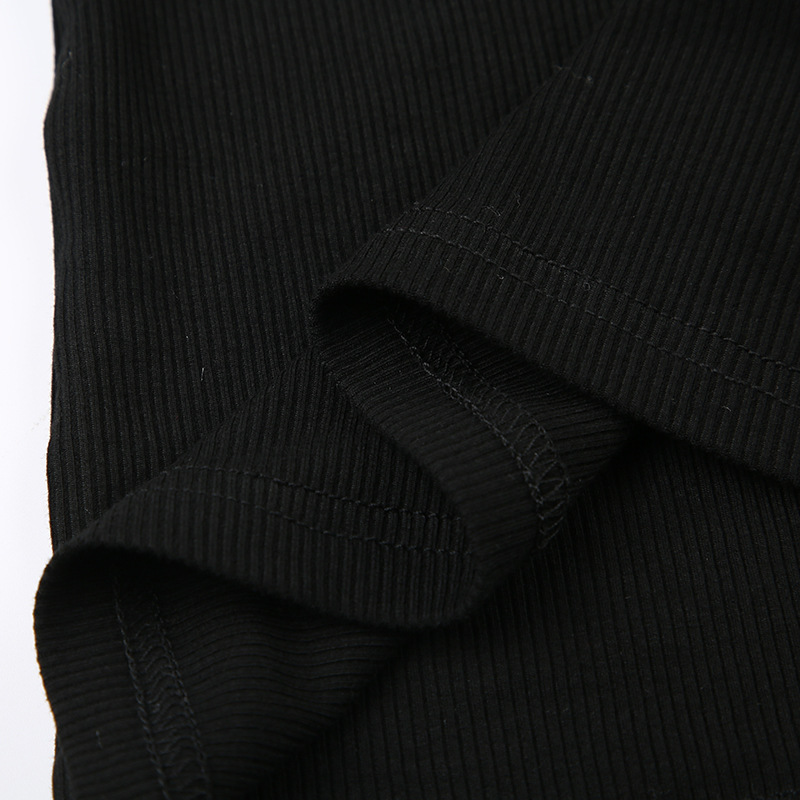 Vestido largo deportivo básico para mujer, color liso, cuello bajo, ahuecado, con recortes, atado, informal, de calle, para verano