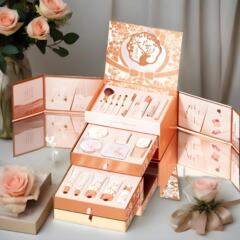 一鹿有你 コンプリートメイクアップセット 19点入り ギフトボックス 記念品 誕生日プレゼント 初心者向け