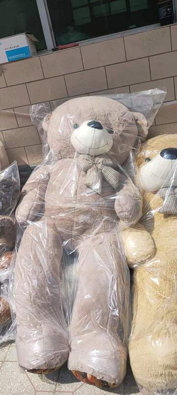 1.8 m 2 m 3 m Big Bear tie Bear plush toy hug bear oversized bear birthday gift Event Display