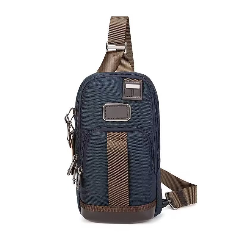 Ballistic Nylon Casual Commuting Men's Travel Thin Chest Bag Single Shoulder Crossbody Small Bag 222402 Waterproof Backpack Ballistic Nylon Casual Commuting Men's Travel Thin Chest Bag Single Shoulder Crossbody Small Bag 222402 Waterproof Backpack
