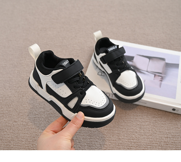 Klassische Panda Canvas Sneaker Für Kinder Bequeme Freizeitschuhe_voghion.com