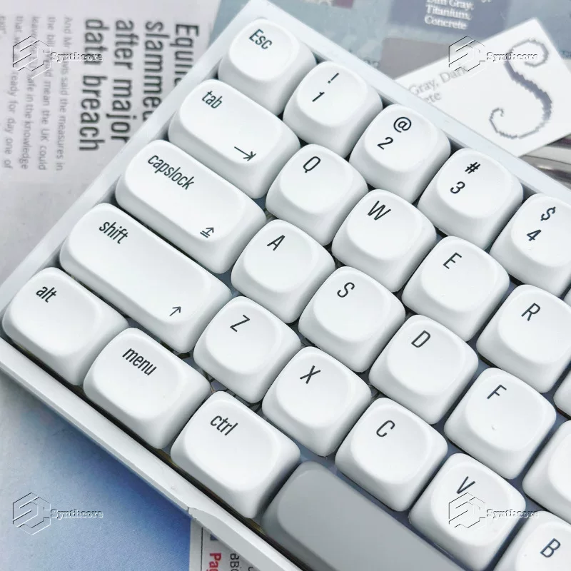 Keycap PC материал туман через поддерживает wooting EZ63MADE68 Hero68ND63 ночь дьявол клавиши