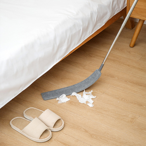 Wholesale new one-pole multi-head feather duster, extended thickening, telescopic microfiber dust sweep brush, ceiling dust duster