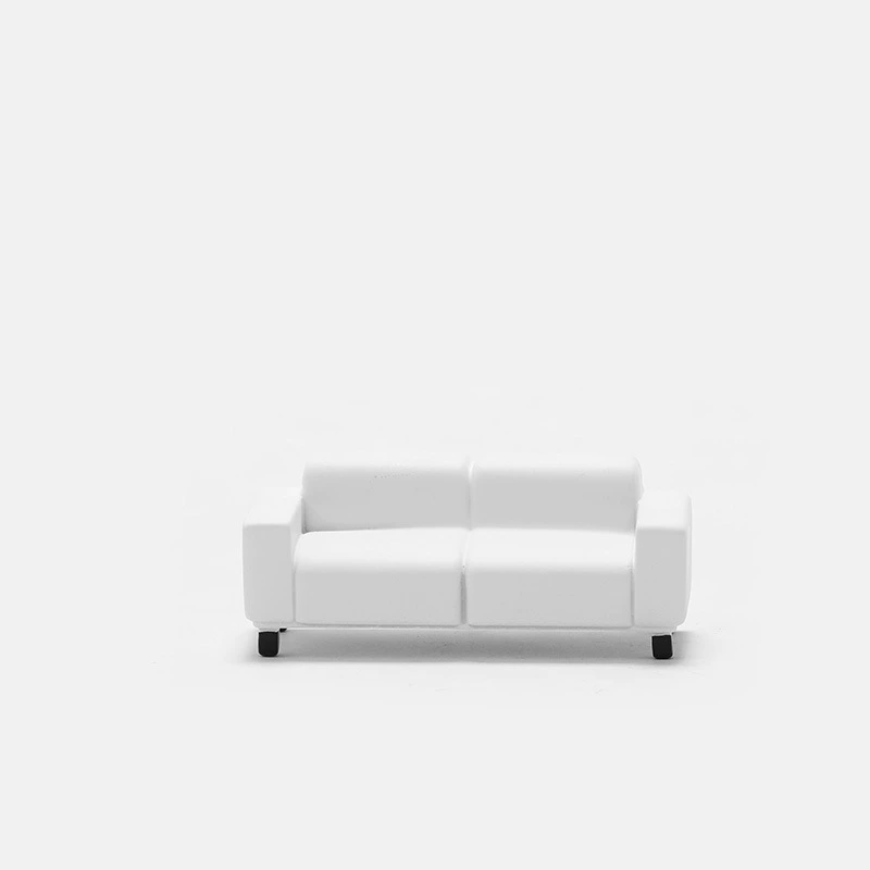 Realistic sofa, magnetic three dimensional fridge magnet, European style