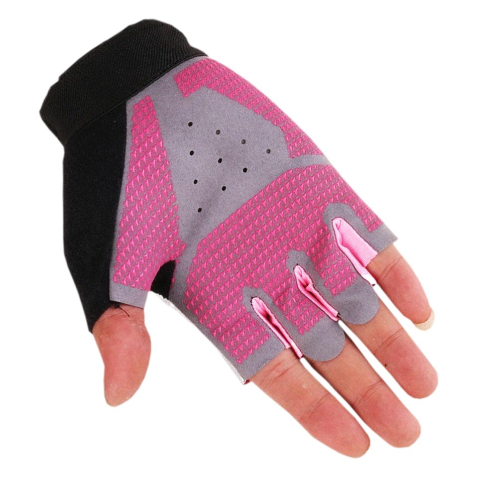 Ciclismo medio dedo guantes nuevos hombres y mujeres al aire libre ciclismo deportes bicicleta montañismo ejercicio dedo faltante guantes de fitness