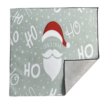 跨境热卖圣诞主题百贴布自粘布单反包图案花色免费印刷现货充足