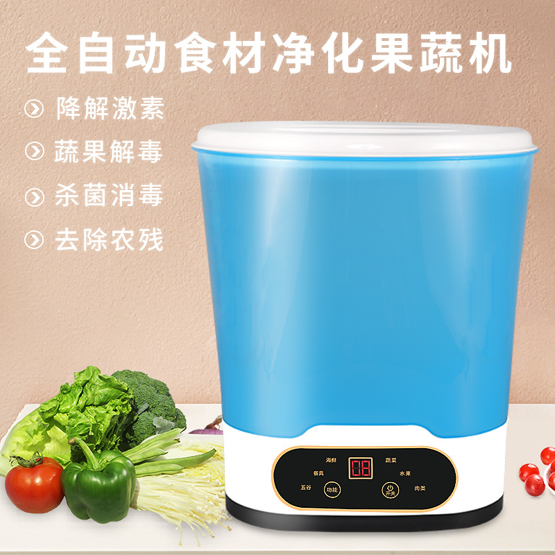 多功能食材消毒淨化機食材清洗機食品消毒淨化機器