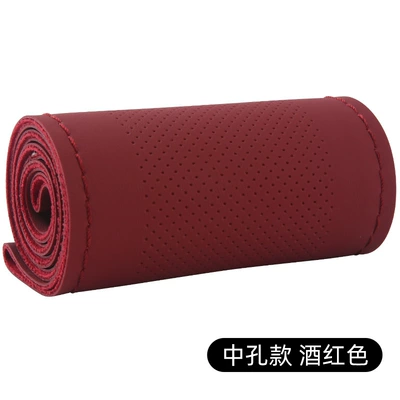 Steering Wheel Cover, Universal Car | Steering wheel cover - mesoporous-wine-red-38cm