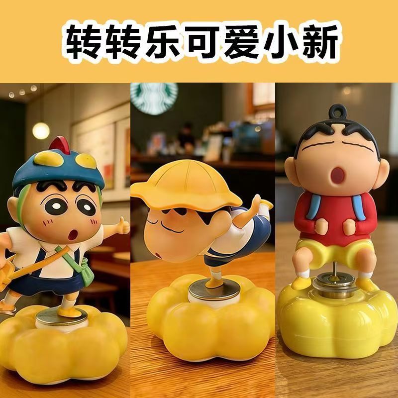 New Stress-Relief Desktop Ornament Gift Resin Toy Desktop Office Decoration Car Bobblehead Cute Car Accessory